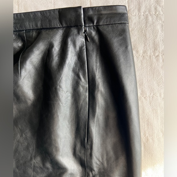 Tibi Leather Skirt size 8 - Picture 6 of 7